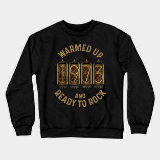 Vintage 1973 Birthday Crewneck Sweatshirt